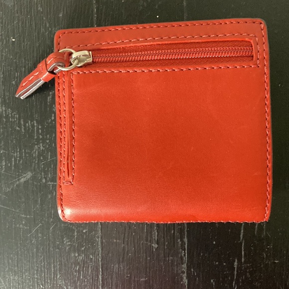 COACH Orange Wallet Billfold - Picture 4 of 11